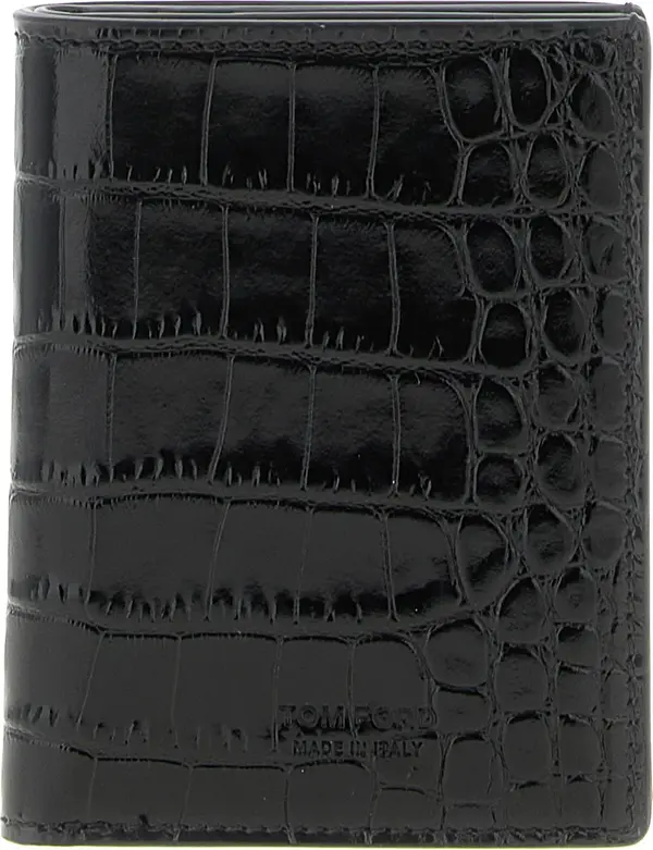 Black Calfskin Cardholder