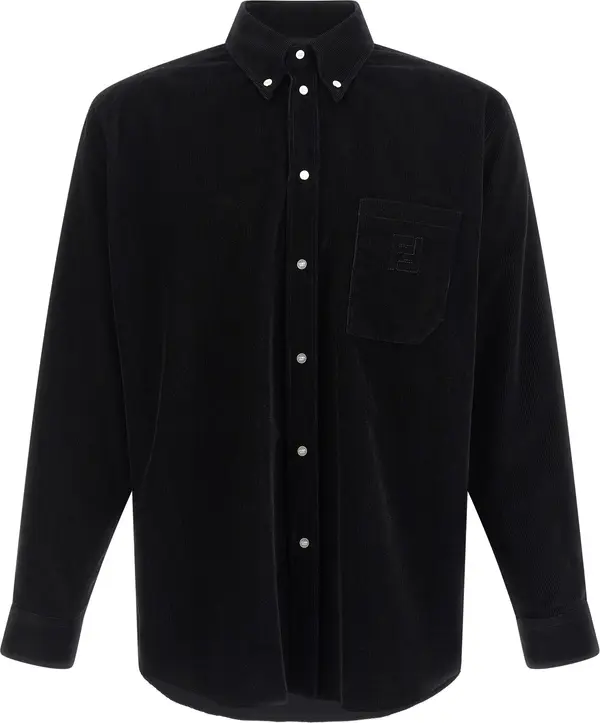 Black Cotton Blouse