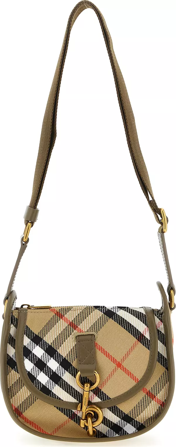 Multicolor Polyester Crossbody Bag