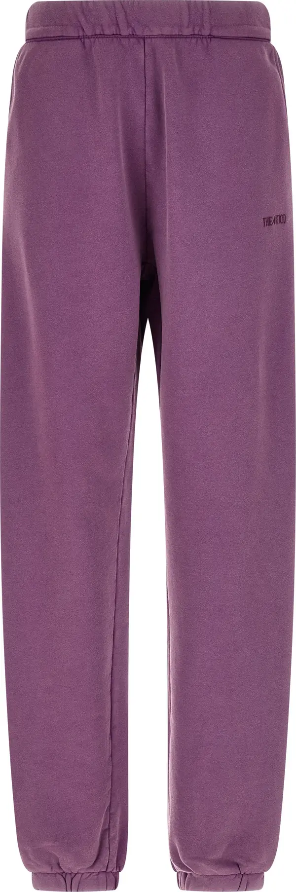 Purple Cotton Joggers (Workout Pants)