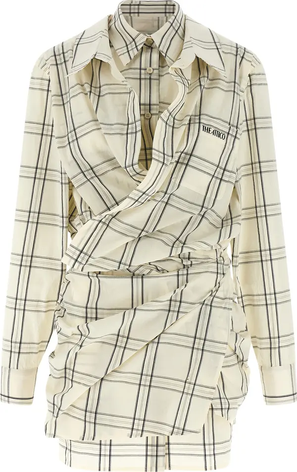 Multicolor Cotton Short Dress