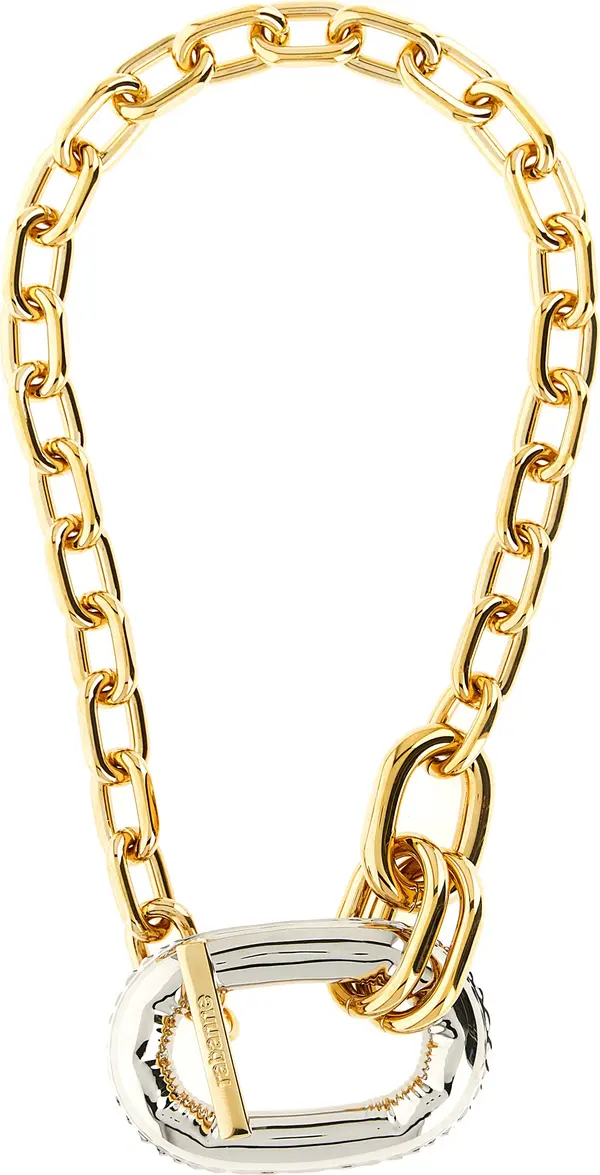 Multicolor Brass Necklace