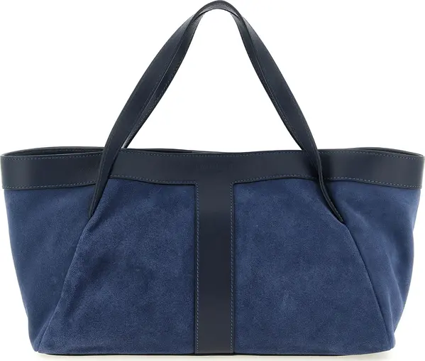 Blue Polyethylene Shoulder Bag