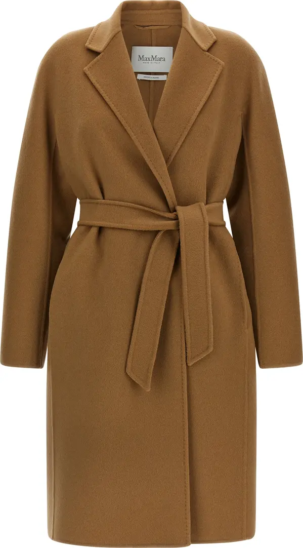 Beige Cashmere Coat
