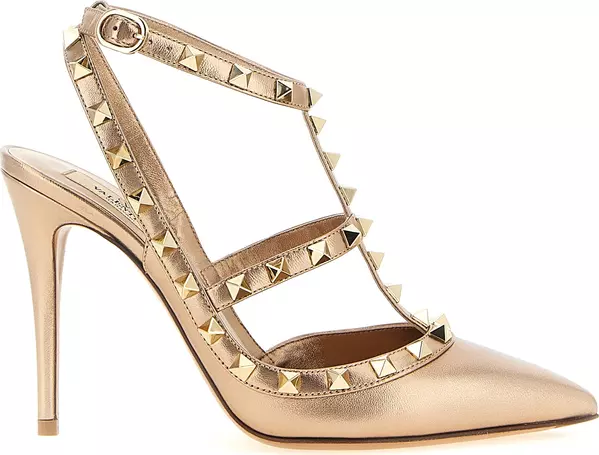 Multicolor Calfskin High Heel Pumps