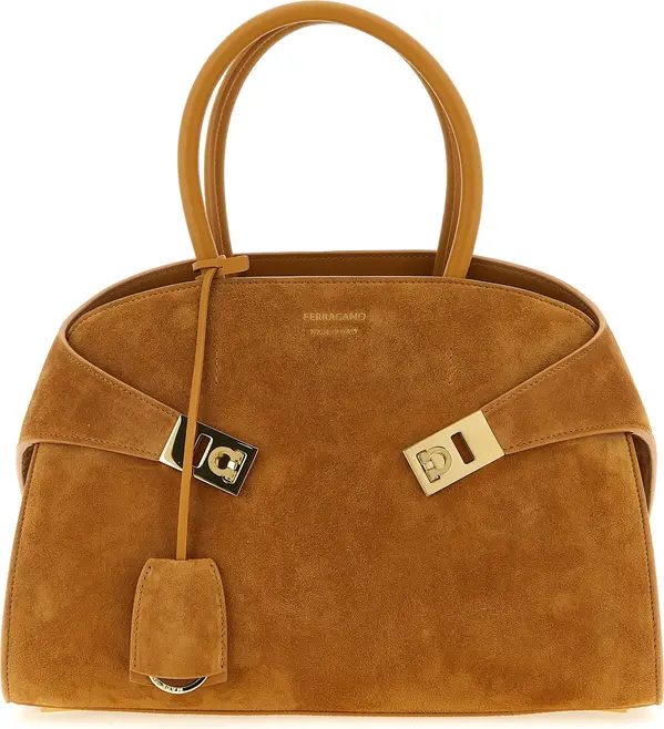 Beige Goatskin Handbag