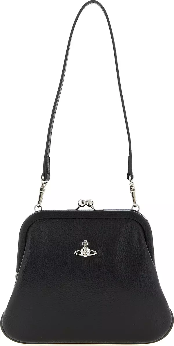 Black Polyethylene Clutch Bag