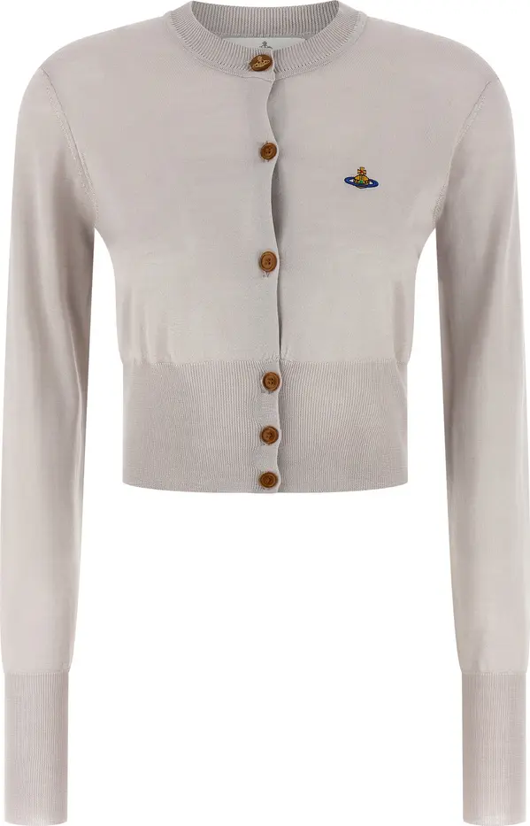 Gray Wool Cardigan