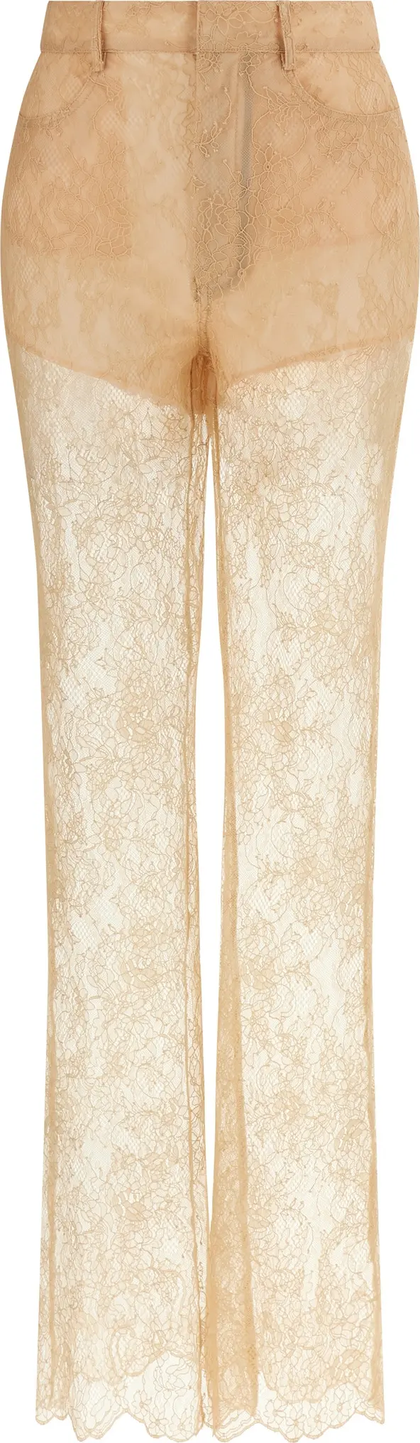 Multicolor Polyamide Flared Pants