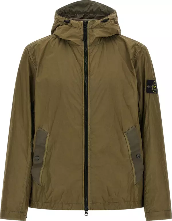 Bicolor Polyamide Shell Jacket