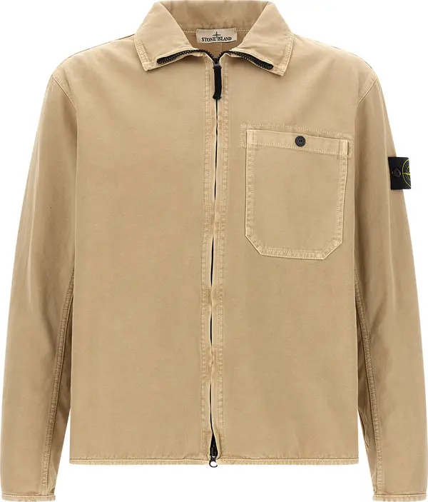 Beige Cotton Blouse