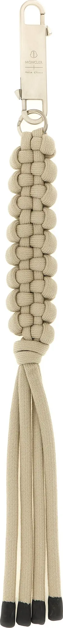 Gray Polyester Keychain
