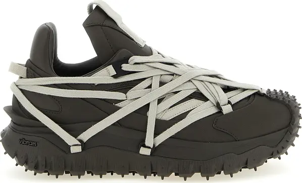 Brown Cowhide Athletic Sneakers