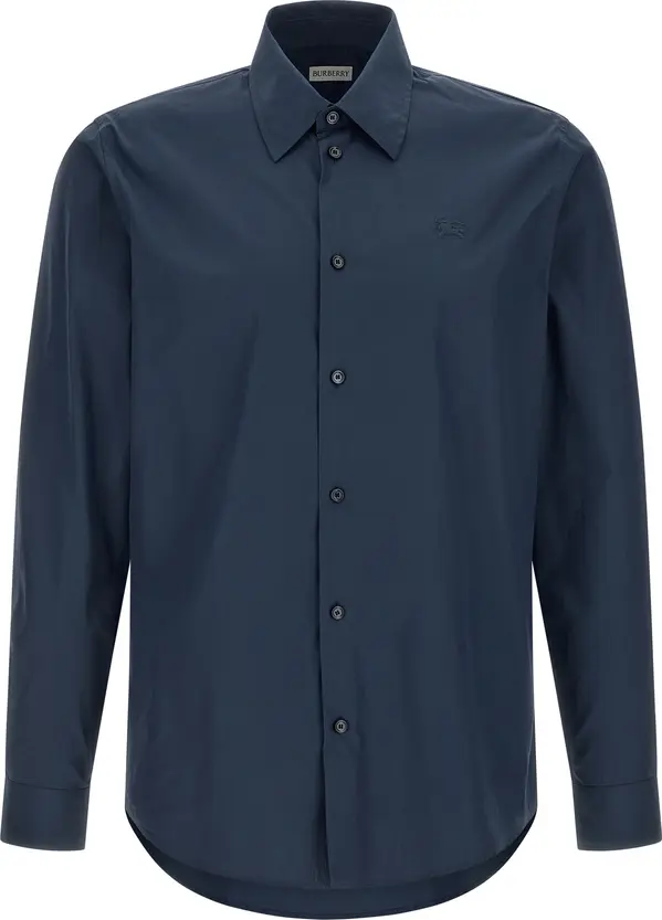 Blue Cotton Blouse