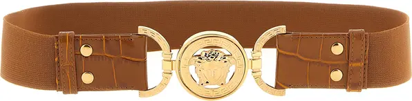 Brown Calfskin Regular Belt