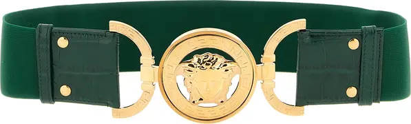 Bicolor Calfskin Regular Belt