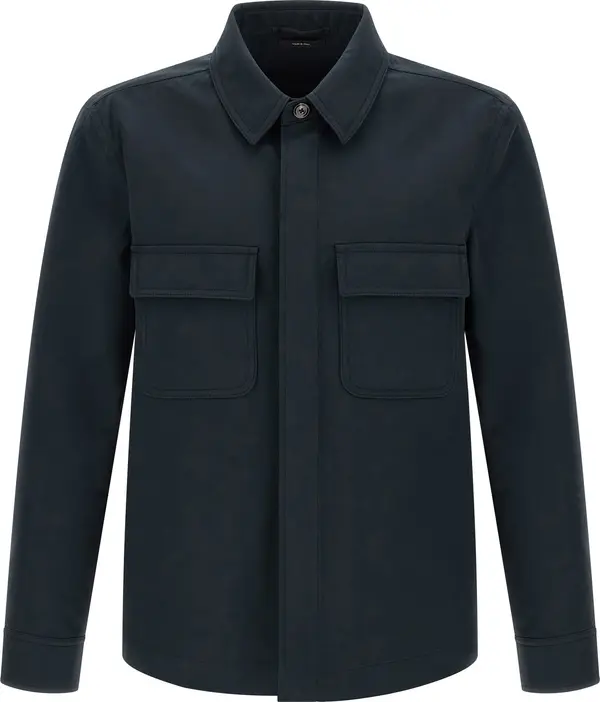Blue Cotton Blouse