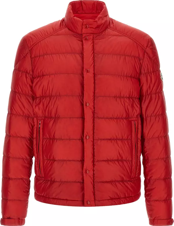 Multicolor Polyamide Full-Length Jacket