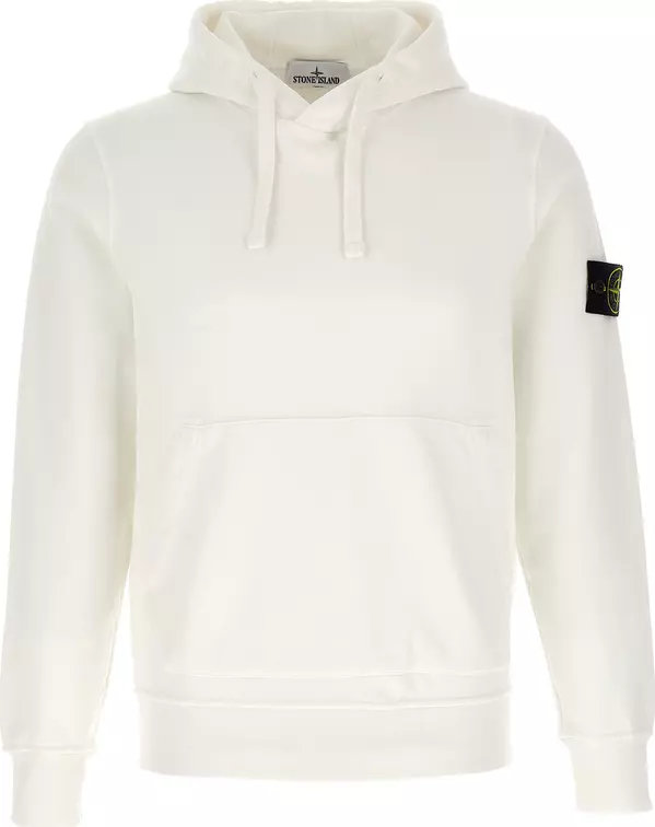 White Cotton Sweatshirt