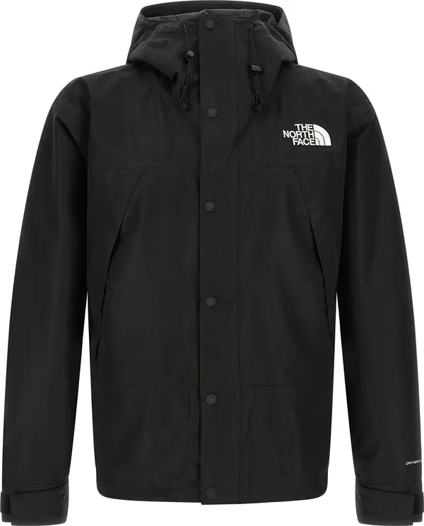 Black Polyester Shell Jacket