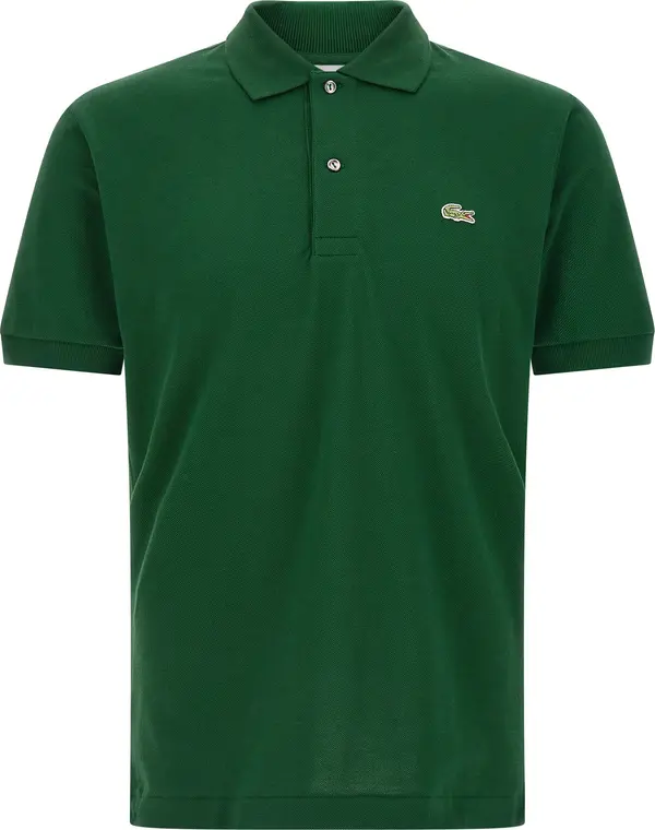 Bicolor Cotton Polo Shirt