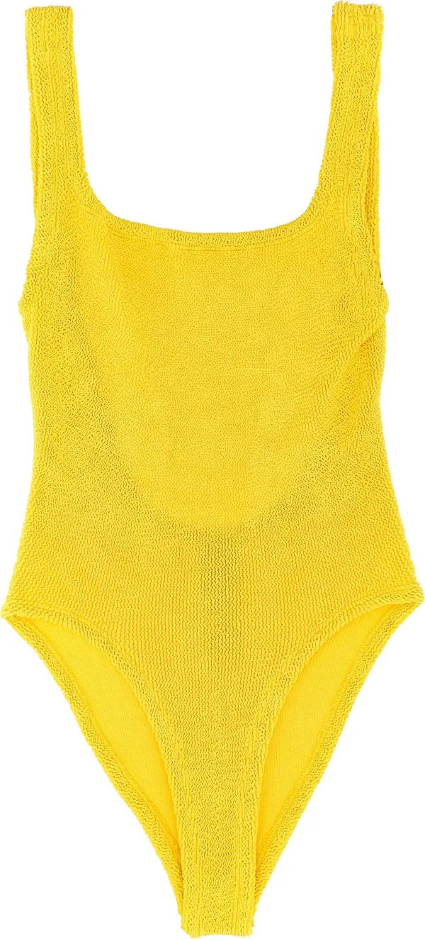 Bicolor Polyamide One-Piece Swimsuit