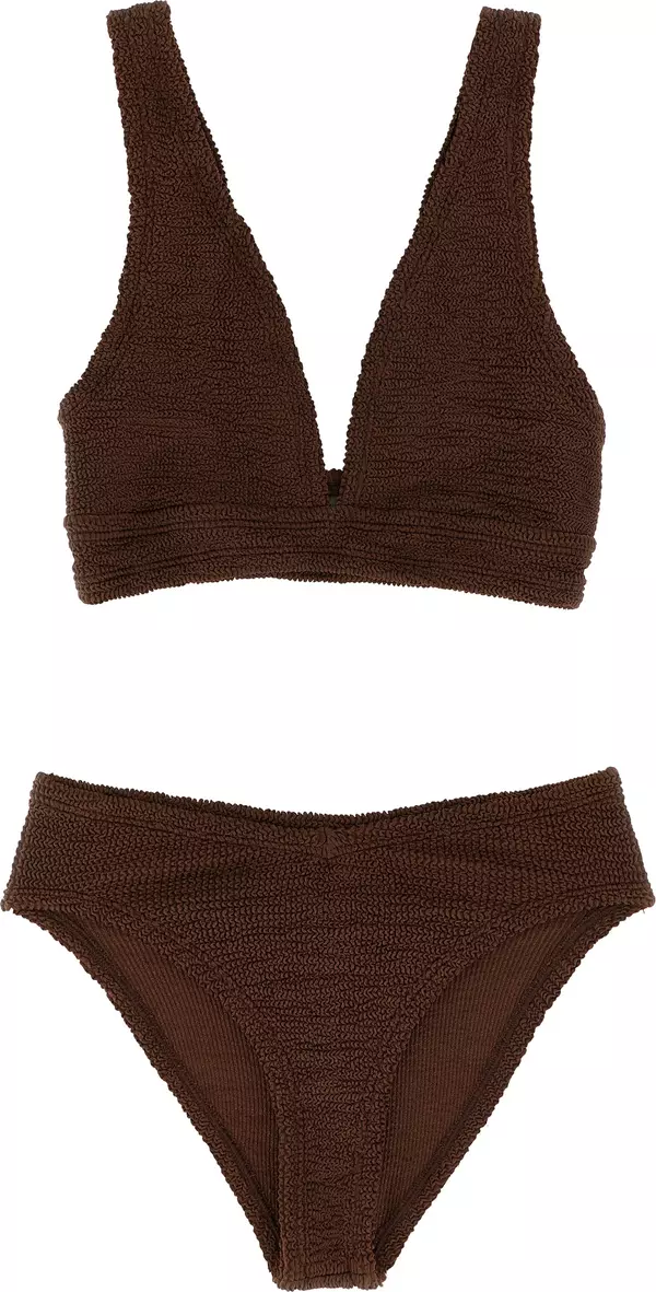 Brown Polyamide Bikini
