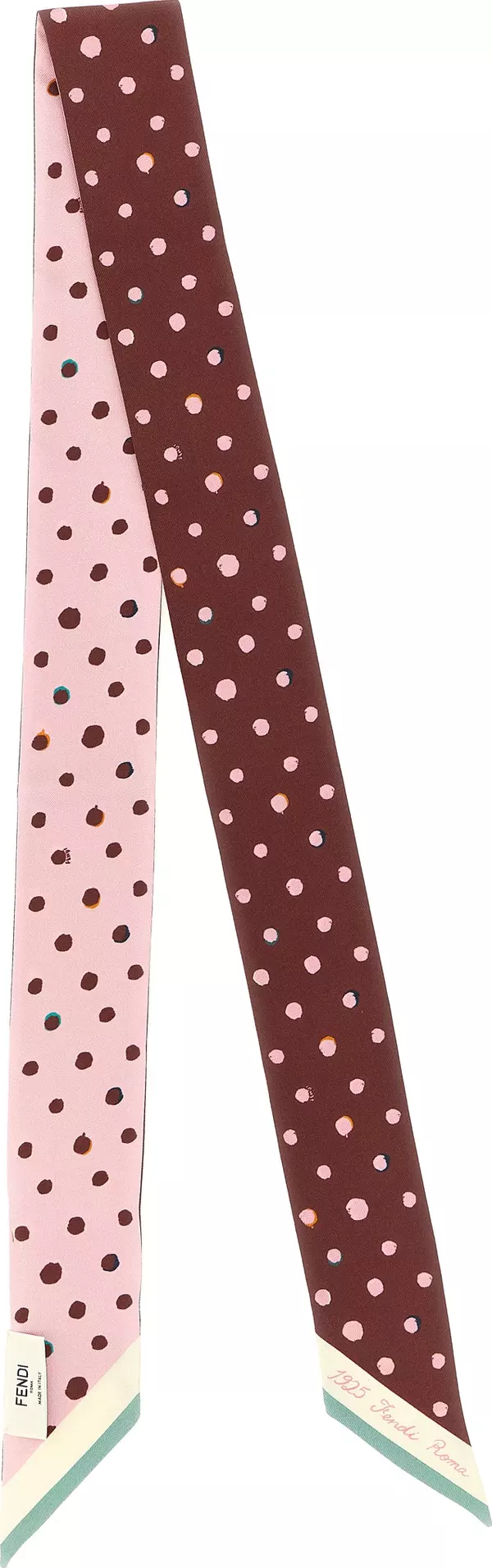 Multicolor Silk Foulard
