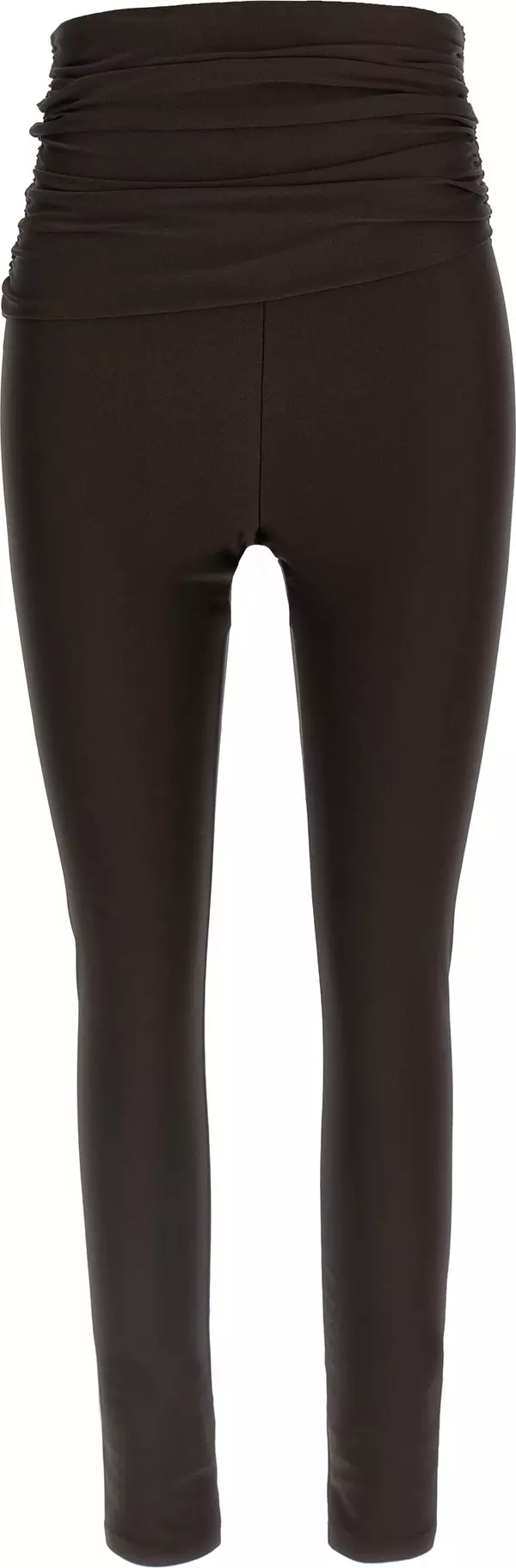 Brown Polyamide Leggings