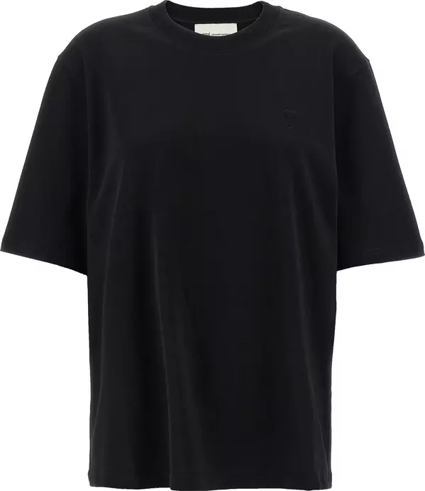 Black Cotton T-Shirt