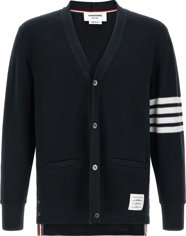 Blue Cotton Cardigan