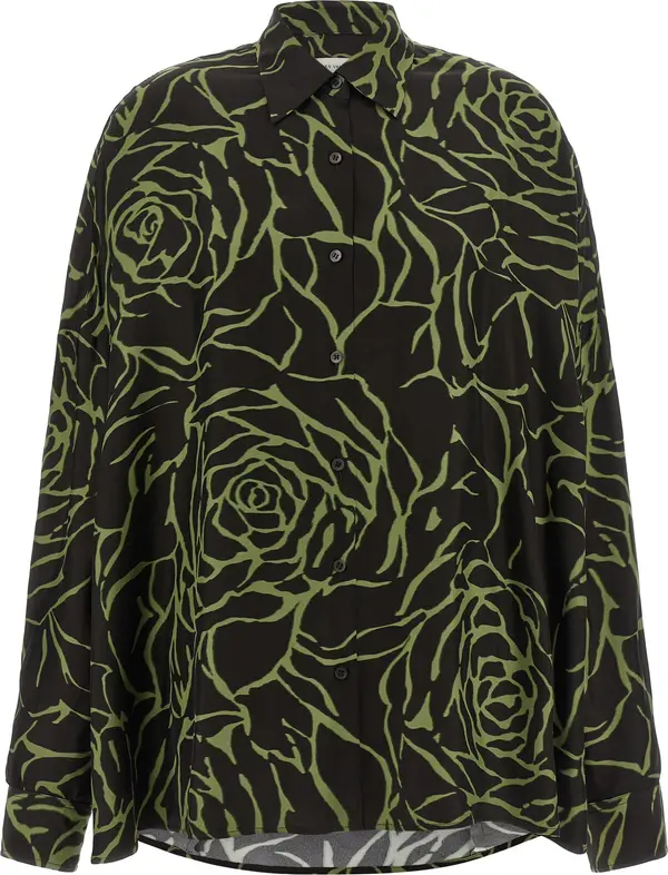 Black Viscose Blouse