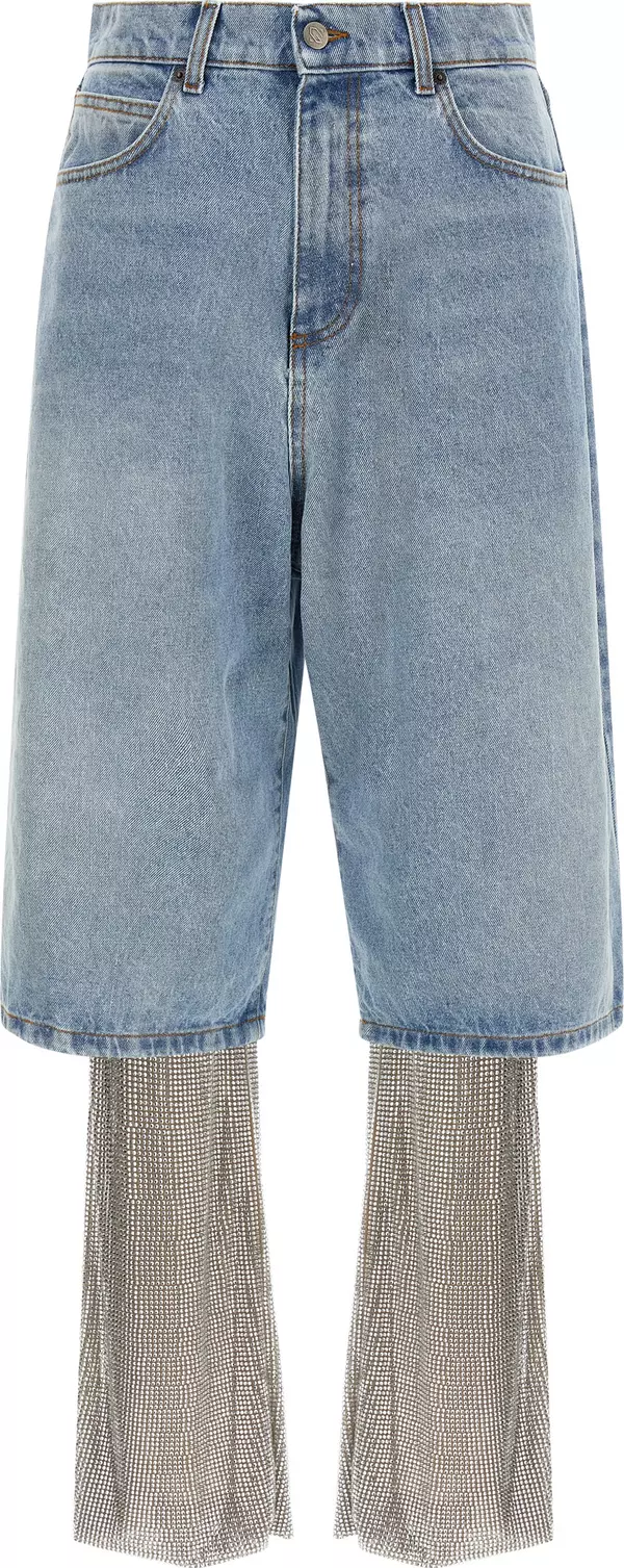 Multicolor Cotton Bermuda Shorts