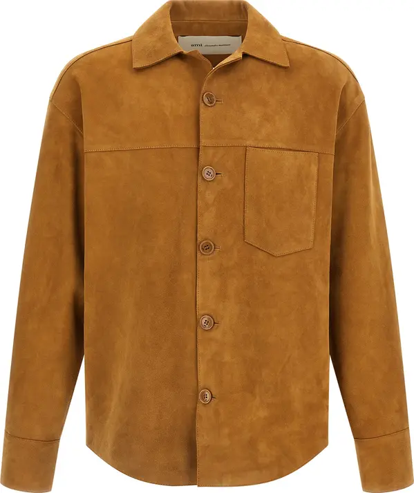 Brown Lamb Leather Leather Jacket