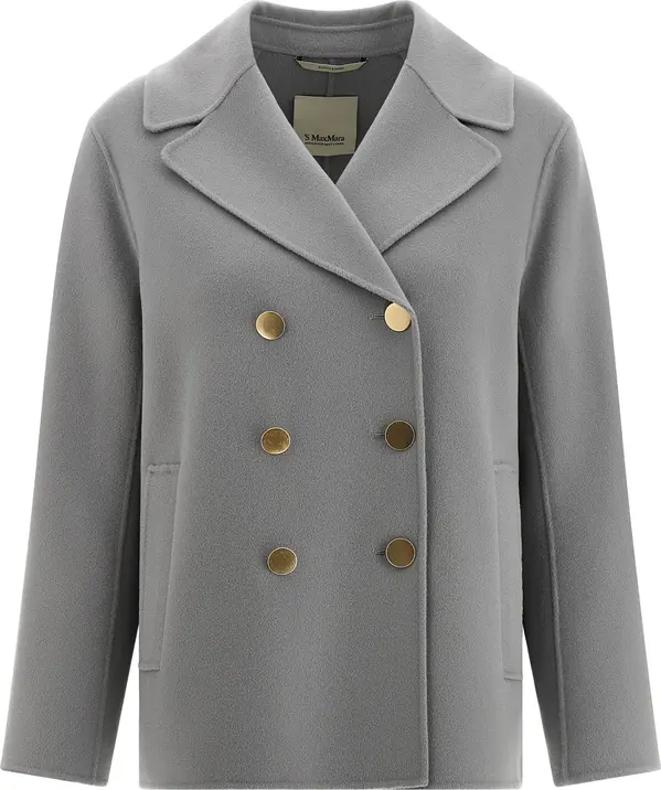 Gray Virgin Wool Blazer