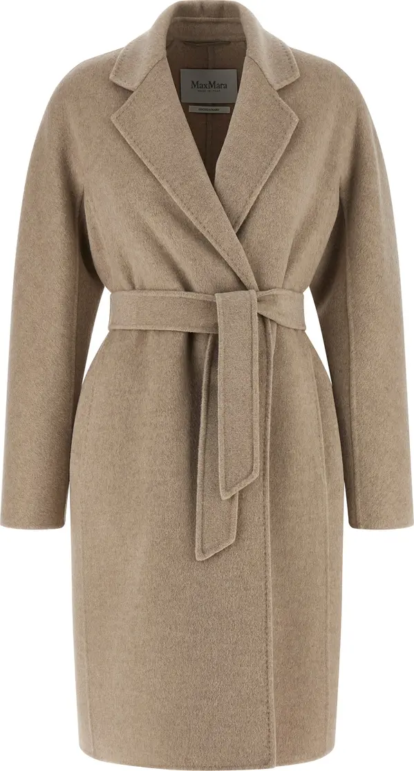 Beige Cashmere Coat