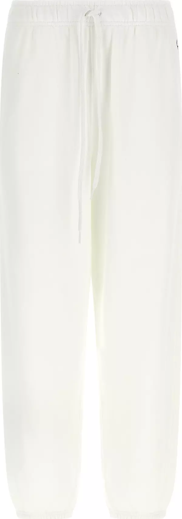 White Cotton Joggers (Workout Pants)