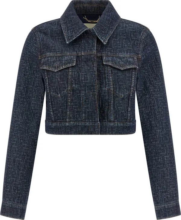Blue Cotton Denim Jacket