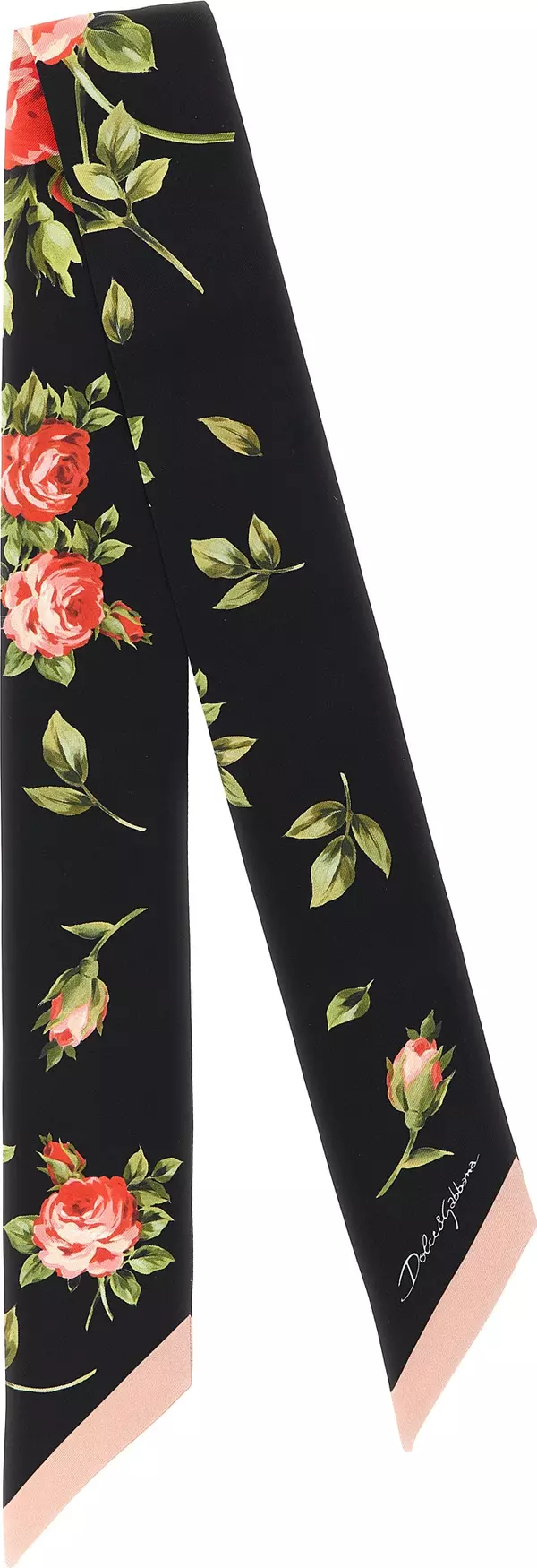 Black Silk Foulard