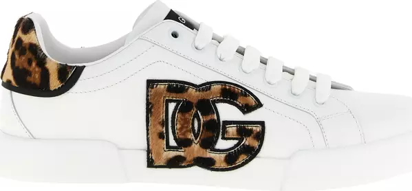 Brown Calfskin Low Top Sneakers