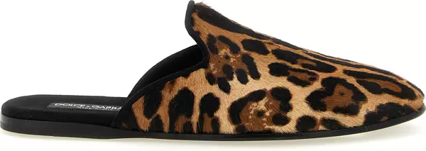 Brown Calfskin Flats