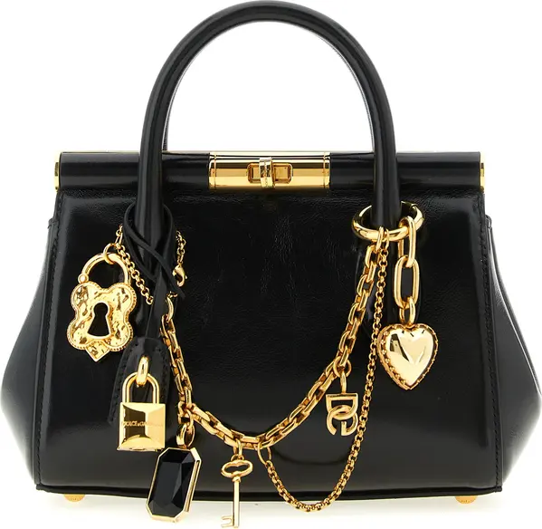 Black Calfskin Handbag