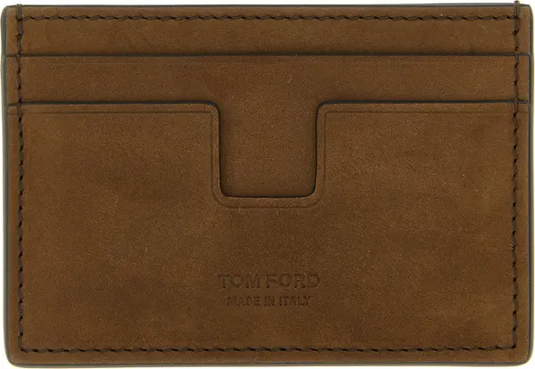 Brown Calfskin Cardholder