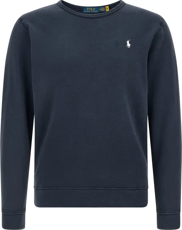 Blue Cotton Sweatshirt