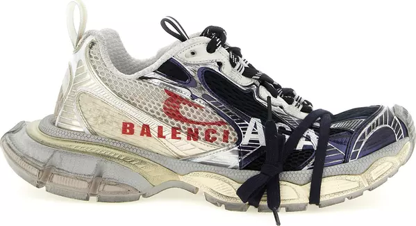 Multicolor Polyethylene Athletic Sneakers