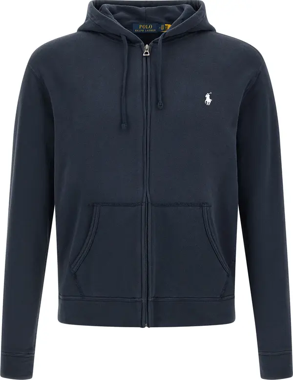 Blue Cotton Sweatshirt