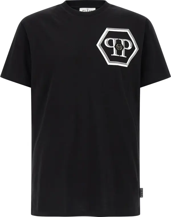 Black Cotton T-Shirt