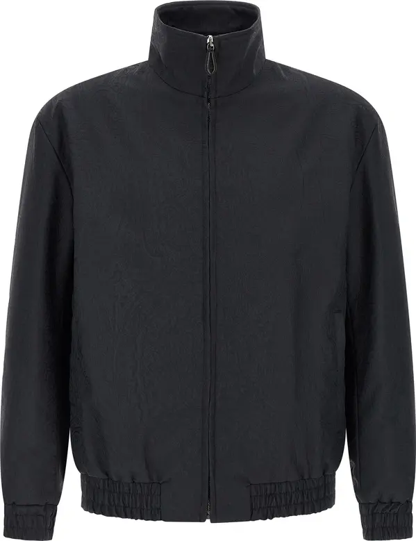 Blue Polyamide Jacket