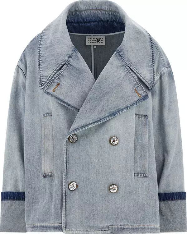 Blue Cotton Denim Jacket
