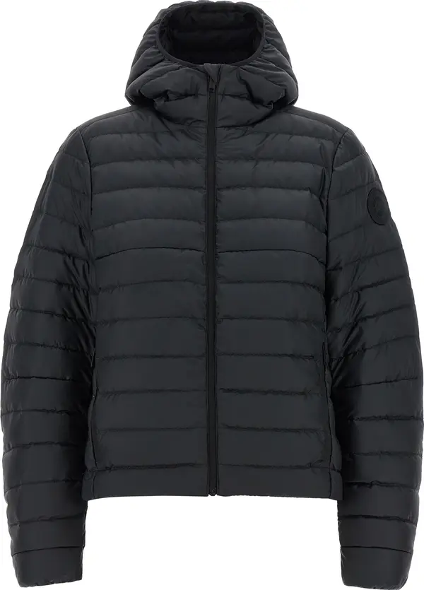 Black Polyamide Full-Length Jacket
